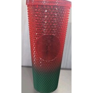 Starbucks 2022 Disney Park 50th Anniversary Christmas Mickey Studded Tumbler Cup